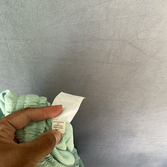 Nike Running Shorts Women's XXL Light Blue Athleisure Yoga Workout Gym Exercise - Picture 10 of 11